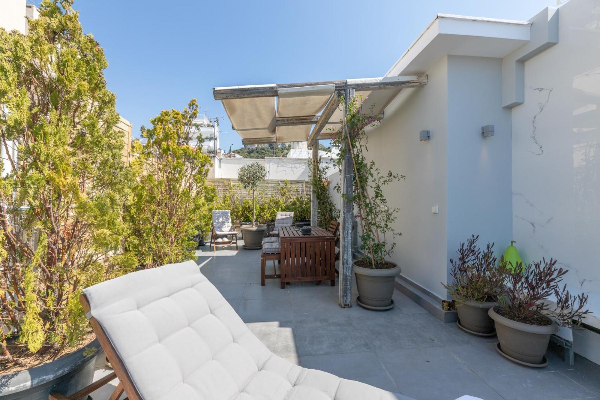 Top Kolonaki Studio+Terrace Stunning Acropolis Views Athene Buitenkant foto