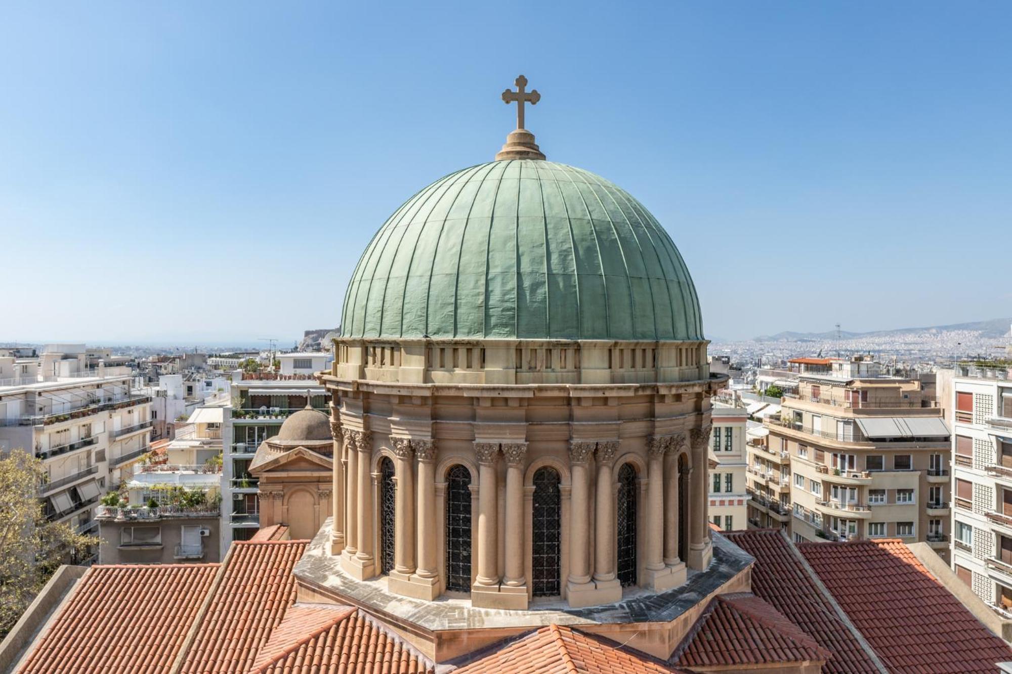 Top Kolonaki Studio+Terrace Stunning Acropolis Views Athene Buitenkant foto