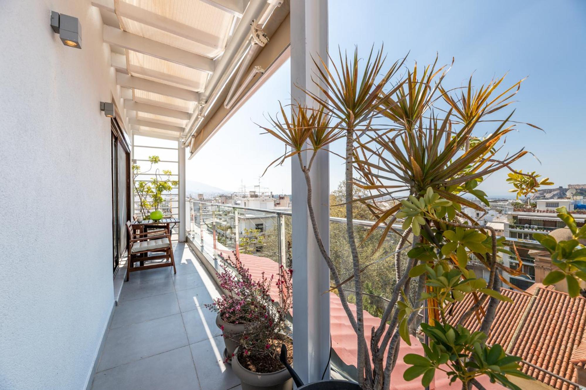 Top Kolonaki Studio+Terrace Stunning Acropolis Views Athene Buitenkant foto