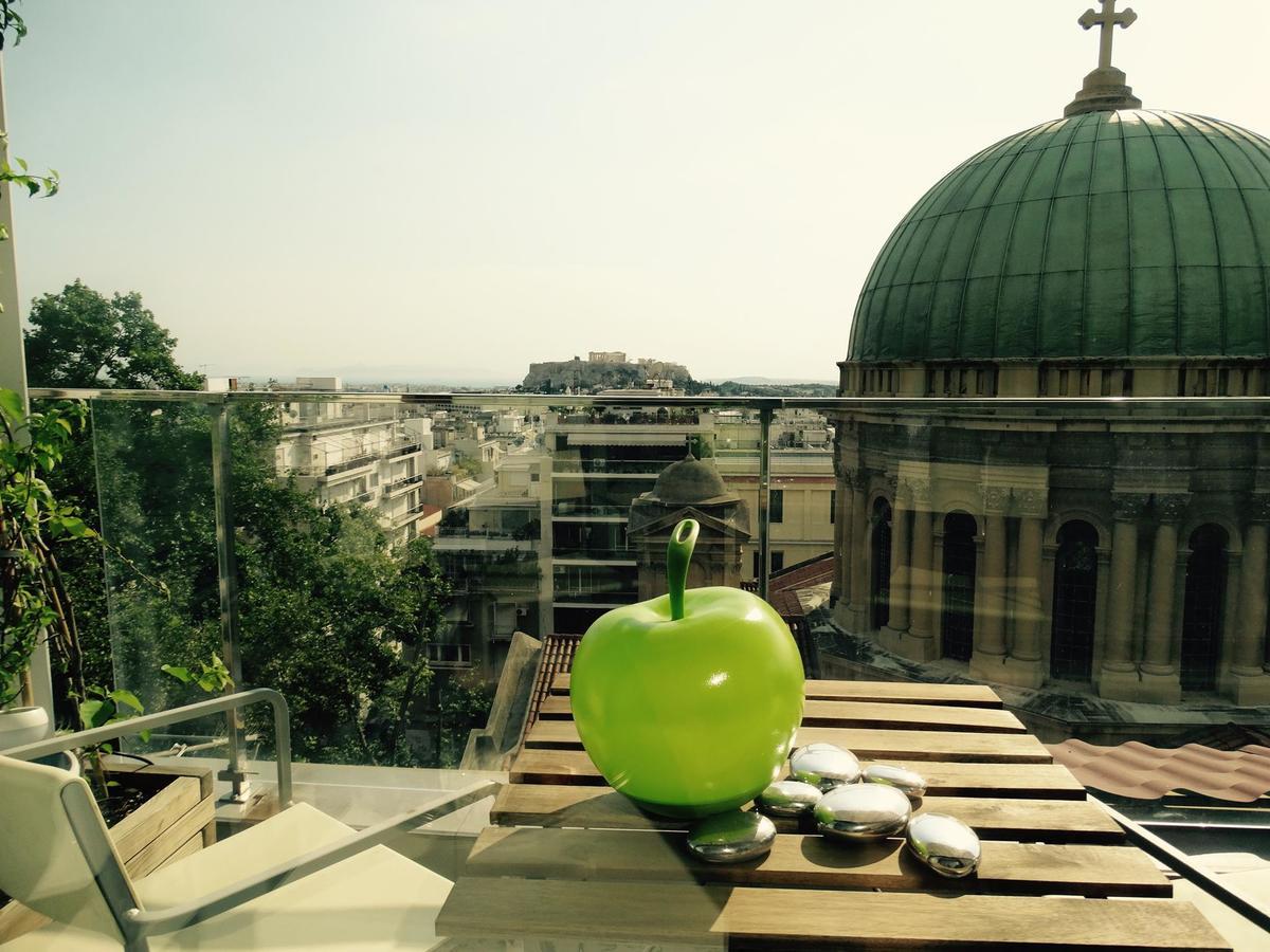 Top Kolonaki Studio+Terrace Stunning Acropolis Views Athene Buitenkant foto