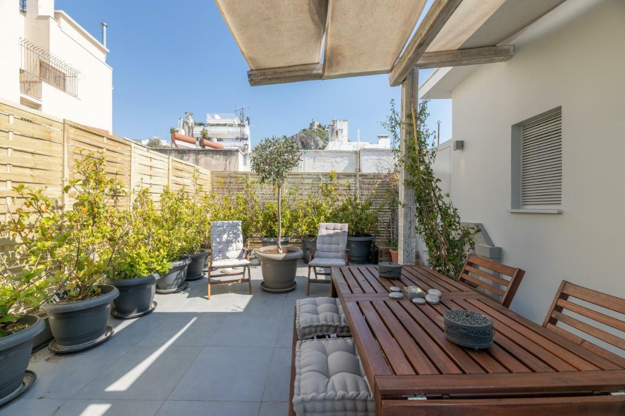 Top Kolonaki Studio+Terrace Stunning Acropolis Views Athene Buitenkant foto