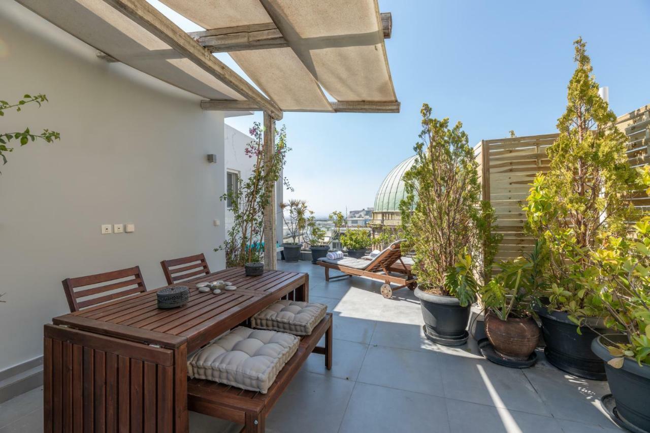Top Kolonaki Studio+Terrace Stunning Acropolis Views Athene Buitenkant foto