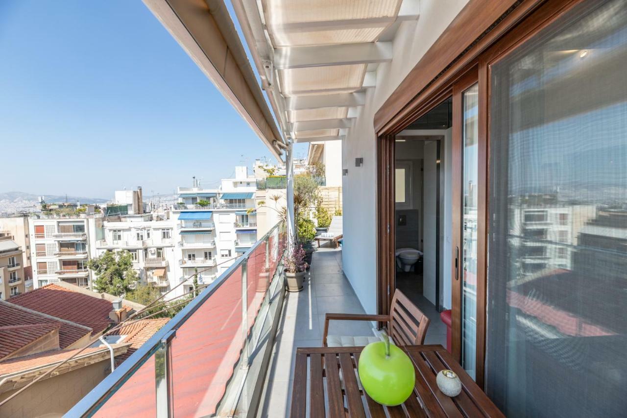 Top Kolonaki Studio+Terrace Stunning Acropolis Views Athene Buitenkant foto